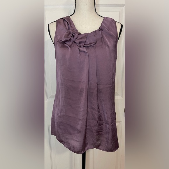Violet & Claire Sleeveless Top Blouse Shirt Heather/Dusty Purple Medium - Picture 1 of 4
